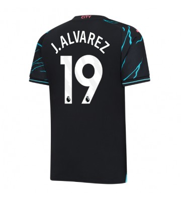 Maillot de foot Manchester City Julian Alvarez #19 Troisième 2023-24 Manches Courte